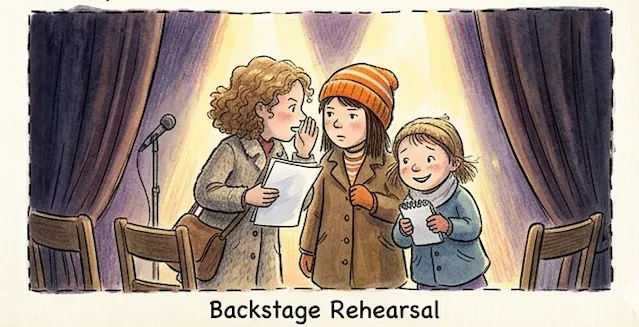 Backstage Rehearsal